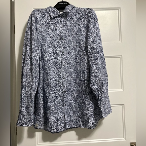 Mens Michael Kors 2xl Dress Shirt - Picture 4 of 7